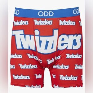 New unopened ODD SOX TWIZZLERS MEN'S BOXER BRIEF fun print men's sz Large